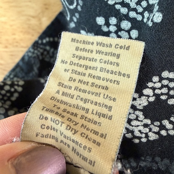 Fresh Produce Capri Lounge Pajama Pants Size XXL Floral Paisley Sleep Pull On - Picture 6 of 10